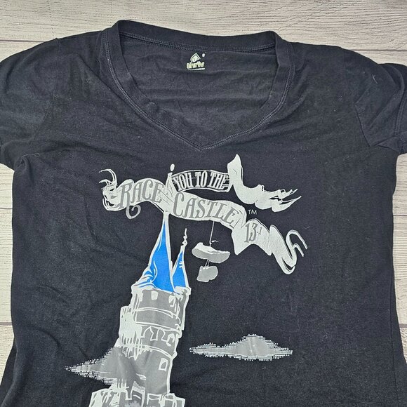 Thriv‎ Performance Shirt Disney "Race you to the castle" Shirt size Small - Picture 1 of 4